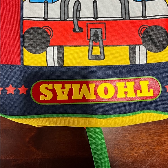 Thomas & Friends Colorful Kids Backpack 2004 H56421 “Thomas” Printed Upside Down - Picture 13 of 13